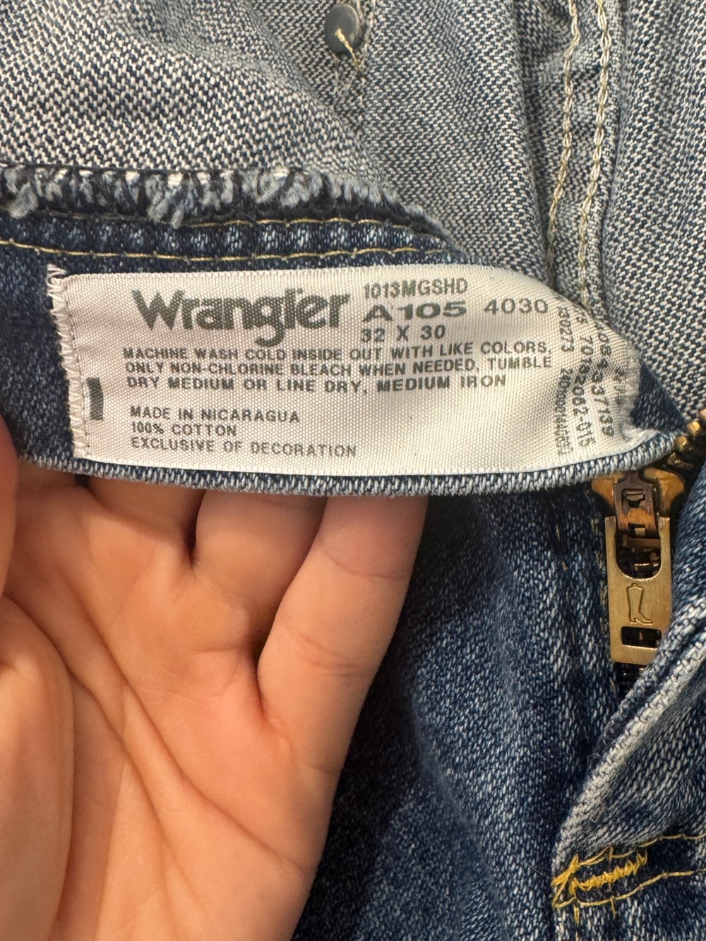 Wrangler George Strait Cowboy Cut Original Fit Jeans Men’s 32x30 - Picture 10 of 12
